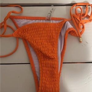 SHEIN Orange Bikini Bottom